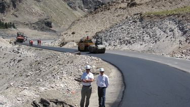 El temporal cortó el tránsito en la Ruta 150