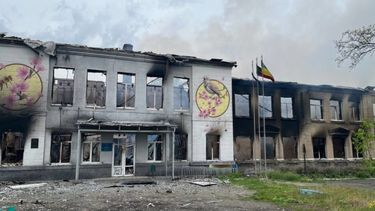 Rusia fue denunciada ante la comunidad internacional por usar fósforo blanco para destruir una escuela ucraniana