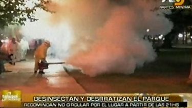 Comenzó la desratización del Parque de Mayo