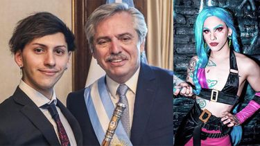 Dyhzy, el hijo del presidente, en San Juan: paisajes, fernet y amigos