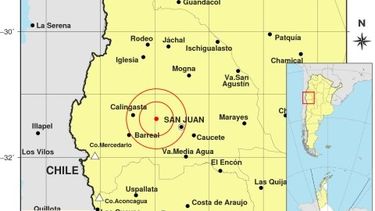 En la previa de la siesta, dos fuertes sismos de casi 4º sacudieron a San Juan