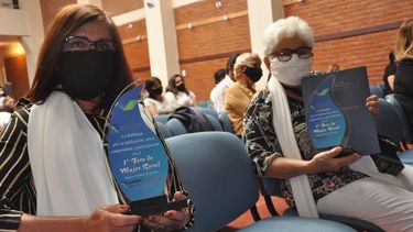 Distinguieron a las organizadoras del 1º Foro de Mujeres Rurales en Rawson