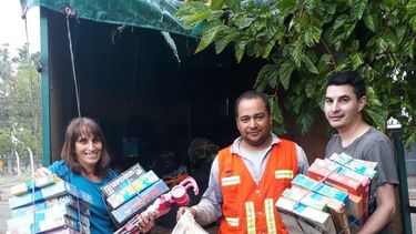 Al mal tiempo, buena cara y solidaridad