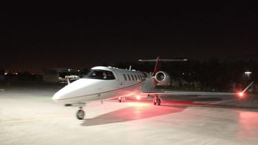 El avión sanitario de San Juan ya está en funcionamiento y arranca con un vuelo de urgencia