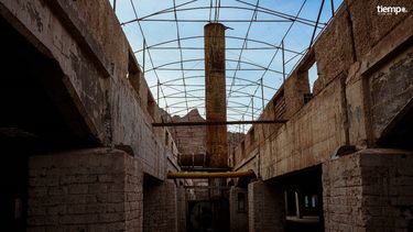 La fábrica lleva más de una década en total desuso. Fotos: Leandro Porcel.