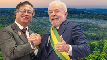 Gustavo Petro y Lula Da Silva