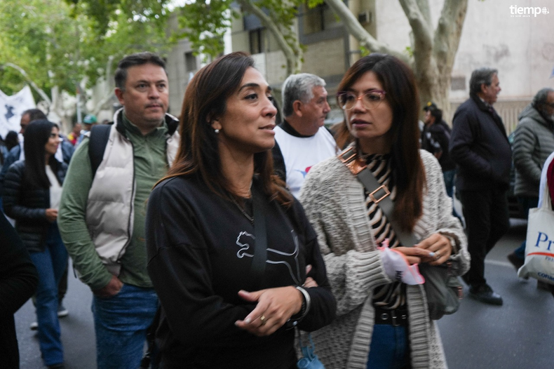 La intendenta de Caucete, Romina Rosas; y la concejal por Rivadavia, Romina Albarracín. La intendenta de Caucete, Romina Rosas; y la concejal por Rivadavia, Romina Albarracín. 