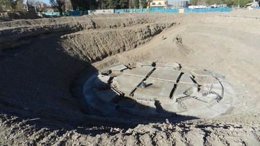 Un hoyo gigante nunca visto en la ciudad