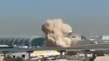 Guerra en Medio Oriente: Irán bombardeó el aeropuerto de Dubai