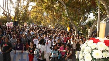 Los peques de la peregrinación a Fátima donarán pañales al Hospital