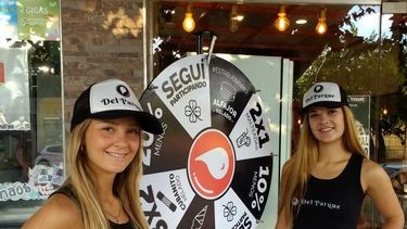 No te quedés afuera: la ruleta de premios en Heladería del Parque, en Capital