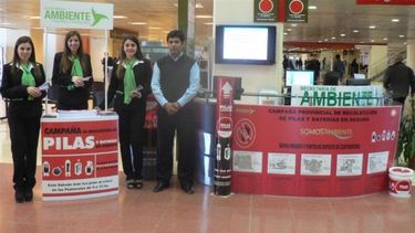 En dos años, Ambiente recolectó 17 toneladas de pilas