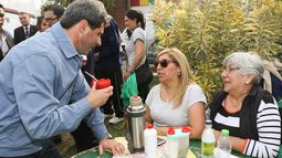 Uñac encabezó los festejos por el Día del Empleado de Comercio