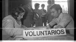 Voluntarios para participar en la Guerra de Malvinas en 1982. Voluntarios para participar en la Guerra de Malvinas en 1982.