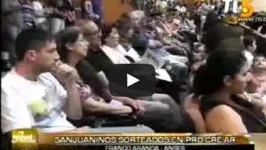 Procrear: 1300 sanjuaninos tramitan el sueño de la casa propia