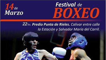 Se viene el festival de box en Rivadavia