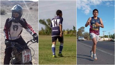 Amigo y un buen deportista: tristeza por la muerte de Cristian, el ciclista atropellado en Pocito