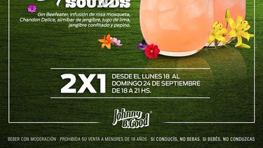 Sugerencia de hoy: un trago para brindar por la primavera