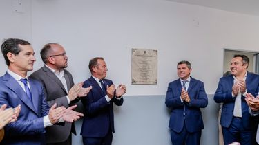 El gobernador Marcelo Orrego inauguró la ampliación y refacción de un nuevo centro de salud en Rivadavia