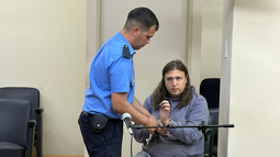 Leandro Trossero, en la audiencia de este miércoles en Tribunales. Leandro Trossero, en la audiencia de este miércoles en Tribunales.