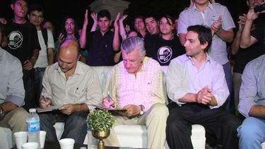 San Juan junta firmas por Malvinas en la FNS