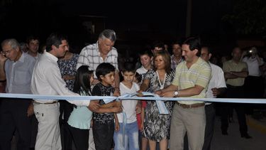 Gioja, de recorrida con Orrego para inaugurar obras de agua potable