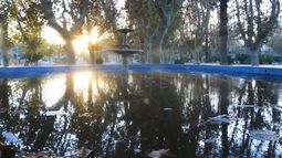 Rige un alerta por vientos intensos y la máxima será de 20º