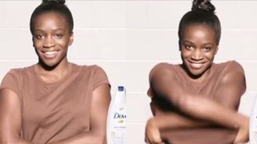¿Anuncio racista?: una marca convierte a una mujer de piel negra en blanca