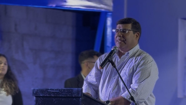 9 de Julio inauguró nueva iluminación LED en Fiorito y avanzó con la piedra basal del futuro SUM