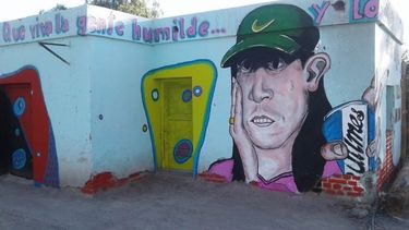 El mural villero que es furor en San Juan