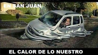 Qué calooooor: los mejores memes de San Juan en llamas