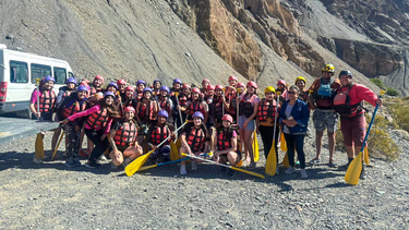 En el marco de las actividades de capacitación previo a la elección, las candidatas a Paisana Mayor de la Fiesta Nacional de la Tradición realizan diversas actividades en Jáchal.