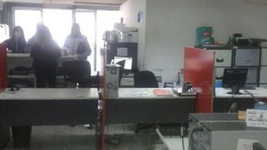 En PAMI se vino abajo el techo tras el aguacero