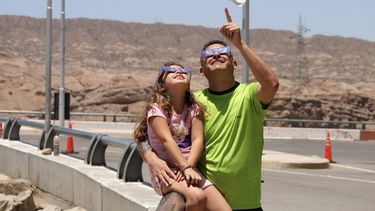 Así sorprendió a los sanjuaninos el eclipse de Sol