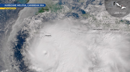 El huracán Melissa está causando momentos complicados en el Caribe.