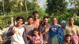 Otra vez, un sanjuanino en medio de un terrible terremoto en Indonesia