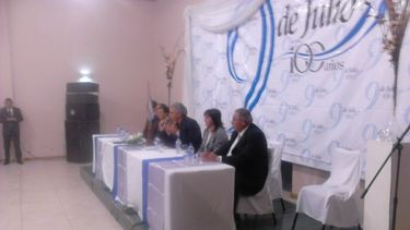 Walberto Allende: Un discurso signado por las obras hechas y el futuro de 9 de Julio