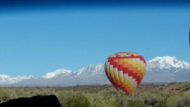 Un finde de confusión en Calingasta por los globos aerostáticos