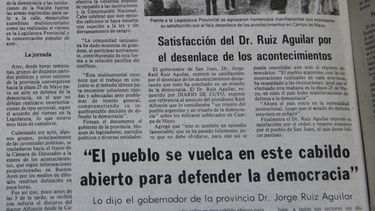 “La casa está en orden”: El día que festejaron los sanjuaninos
