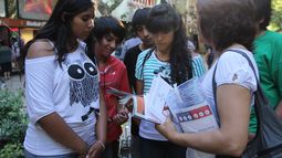 Mujeres y hombres marcharon contra la violencia de género