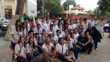 Casi 80 scouts sanjuaninos viajaron a Necochea