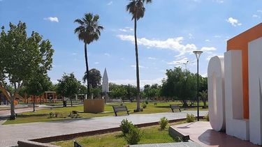 Nueva cara: Angaco presentó sus nuevas obras en su plaza principal