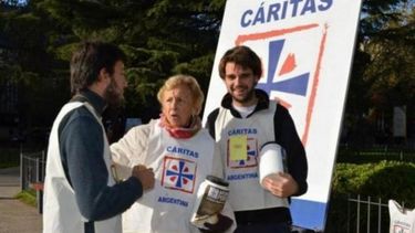 Por mal tiempo, Cáritas suspendió el lanzamiento de la colecta