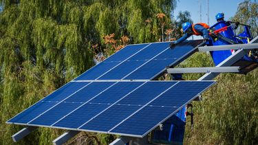 En la Circunvalación de San Juan ya cobran protagonismo los rectángulos negros que harán resplandecer la avenida