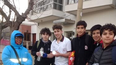 Los alumnos del Colegio Modelo realizaron actividades solidarias en San Juan