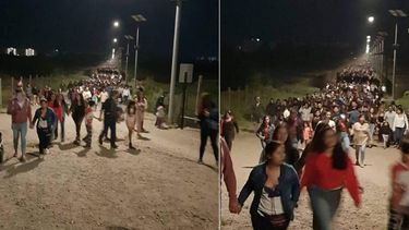 Por el fuerte temblor, hubo alerta de tsunami en La Serena
