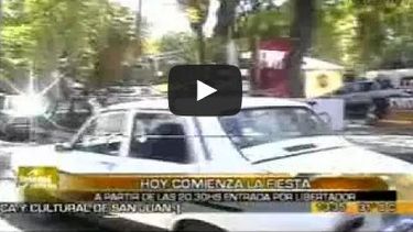 Mucho movimiento en el Parque de Mayo a poco de iniciar la FNS