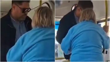 Un chofer de la Red Tulum ayudó a una pasajera a bajar del colectivo y se hizo viral