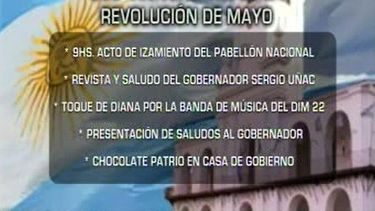Cómo serán los festejos por el aniversario de la Revolución de Mayo
