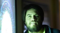 El astrónomo sanjuanino Cristian Martínez.